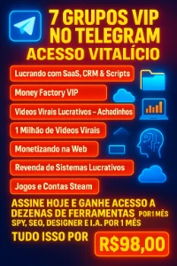 Mega conteúdo Turbine suas vendas - Não tem outro igual