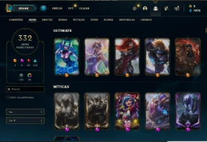 Lista de contas LOL - League of Legends: Wild Rift LOL WR