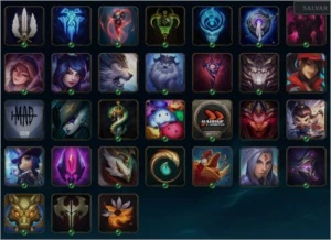 CONTA COM 159 SKINS E 141 CAMPEÕES - League of Legends LOL