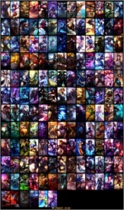 CONTA COM 159 SKINS E 141 CAMPEÕES - League of Legends LOL