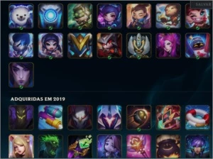 CONTA COM 159 SKINS E 141 CAMPEÕES - League of Legends LOL