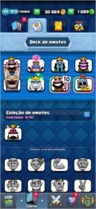 Conta Clash Royale 1k de Gemas