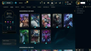 Conta Lol De 2013 / 311 Skins / Todos Campeões - League of Legends