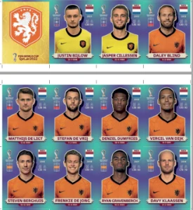 Arquivo em PDF das Figurinhas Da Copa 2022 - Outros