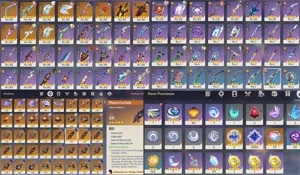 AR 59 (BAAL C1) 10 T5* + 11 armas T5 (muito barato)-ENDGAME - Genshin Impact