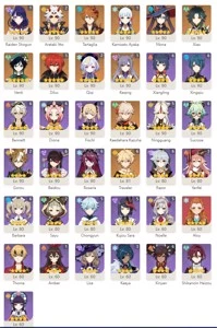 AR 59 (BAAL C1) 10 T5* + 11 armas T5 (muito barato)-ENDGAME - Genshin Impact