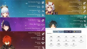 AR 59 (BAAL C1) 10 T5* + 11 armas T5 (muito barato)-ENDGAME - Genshin Impact