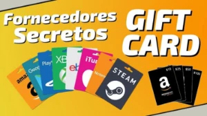 Lista Completa Secreta de fornecedores Gift Cards