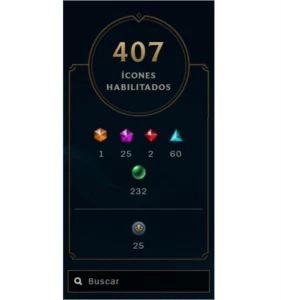 3115 RP, FULL Eternos, Criada em 2013, Main Riven, 218 Skins - League of Legends LOL