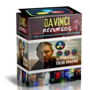 Pack de Recursos para DaVinci Resolve - O Pacote Completo pa - Outros