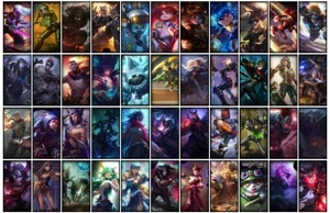 Conta prata 3 com 141 Champs e 163 Skins + 1 Prestigios - League of Legends LOL