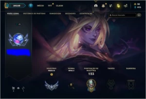 CONTA LOL FULL ACESSO PRATA 3 LV82 - League of Legends