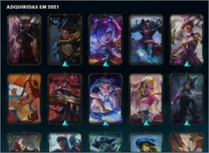CONTA LOL FULL ACESSO PRATA 3 LV82 - League of Legends