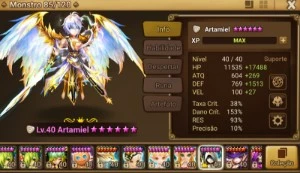 conta sw com ARTAMIEL - Summoners War