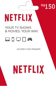 PROMOÇÃO Cartão pré pago Netflix R$150,00 - Gift Cards