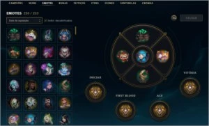 Conta de 9 Anos no League of Legends LOL