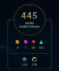 Conta de 9 Anos no League of Legends LOL