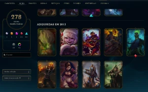 Conta Lol - 280 Skins Icones Raros - League of Legends