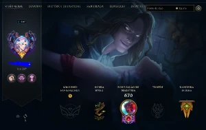 Conta Lol - 280 Skins Icones Raros - League of Legends