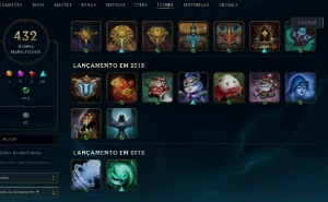 Conta Lol - 278 Skins Icones Raros - League of Legends