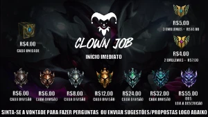 Elojob Lol - Rápido E Barato - League Of Legends - League of Legends: Wild Rift LOL WR