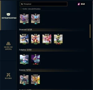 CONTA TFT YASUO DRACOMANTE + ARENA RESORT - League of Legends LOL