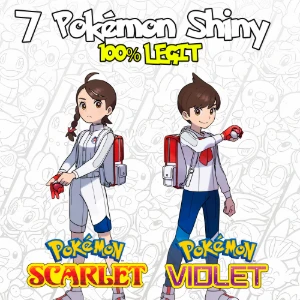 7 Pokémon SHINY no Scarlet Violet