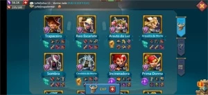 Conta lords mobile 340M de poder