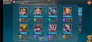 Conta lords mobile 340M de poder