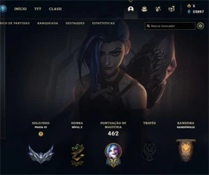 Conta League Of Legends 700 Skins Todos Campeões LOL