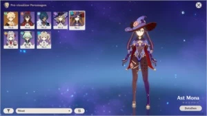 GENSHIN IMPACT - AR7 - MONA COM SUCROSE C1 E ARMAS 4*