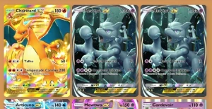 Pokemon TCG Pocket - Charizard Crow e 2 mewtwo imersivos - Outros