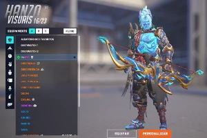 Conta overwatch top 500 muitas skins, moedas e passes - Blizzard