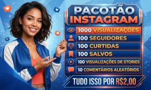 Upgrade Total Instagram Seguidores Curtidas View Compartilha - Redes Sociais