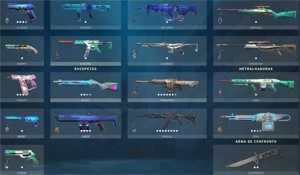 CONTA DE VALORANT FULL ACESSO C/ +60 SKINS E +600 REAIS GAST