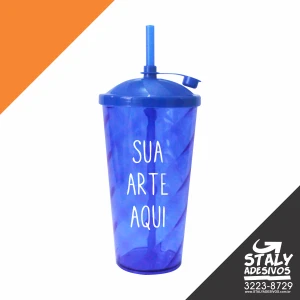 Copo Twister Azul