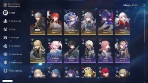 Star Rail - Seele E1, Silver Wolf, Luocha, Bronya, Clara e + - Outros