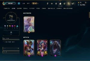 Unranked com 105 Champs e 76 Skins ( ADC / SUP ) - League of Legends LOL