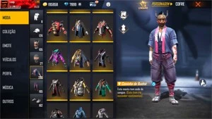 CONTA FREE FIRE COM PRIMEIRO PASSE , CONTA COMPLETA!!