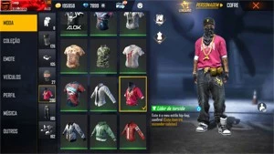 CONTA FREE FIRE COM PRIMEIRO PASSE , CONTA COMPLETA!!