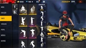 CONTA FREE FIRE COM PRIMEIRO PASSE , CONTA COMPLETA!!