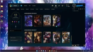 CONTA LOL LVL.124 - League of Legends