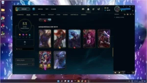 CONTA LOL LVL.124 - League of Legends