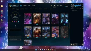 CONTA LOL LVL.124 - League of Legends