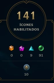 Conta League of Legends LOL