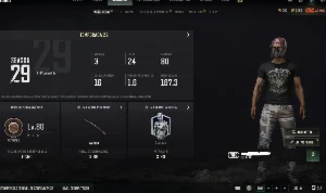 Conta pubg smurf level 80 + plus