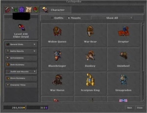 Char Tibia ED 430