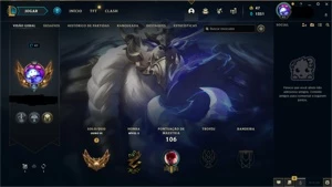 CONTA GOLD 3 60 PDL (SMURF) - League of Legends LOL
