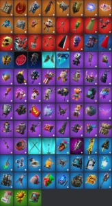 Conta Fortnite 74 Skins/ Gold Midas /Fireworks/ Dark Rex / M