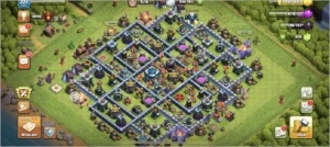 Clash Of Clans cv13 quase full